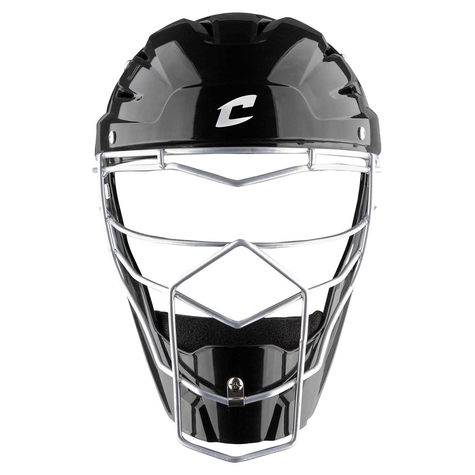 Champro CM75 Optimus Catcher's Helmet - Black - HIT A Double
