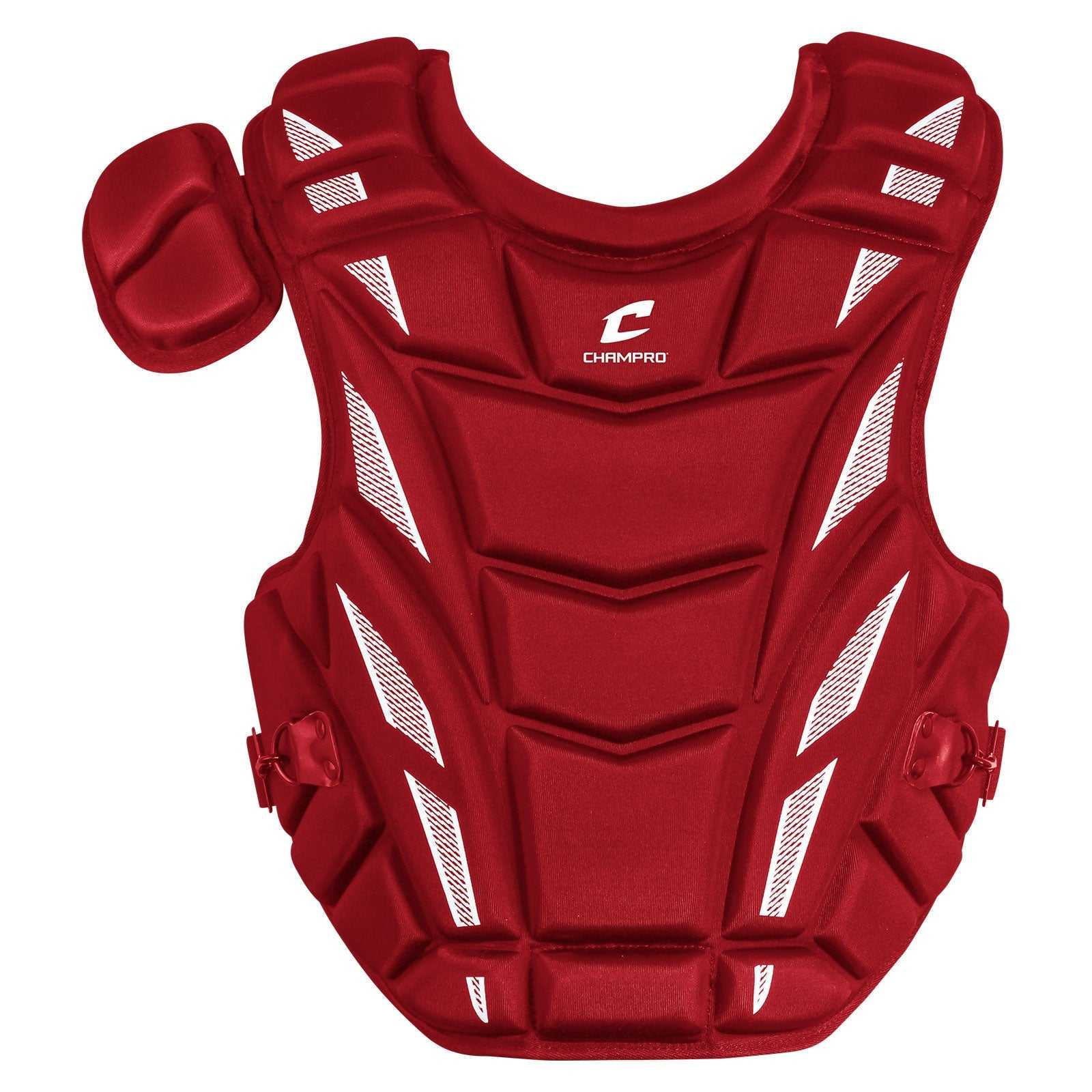 Champro CP103 Optimus MVP Chest Protector 13.5 - Scarlet - HIT a Double