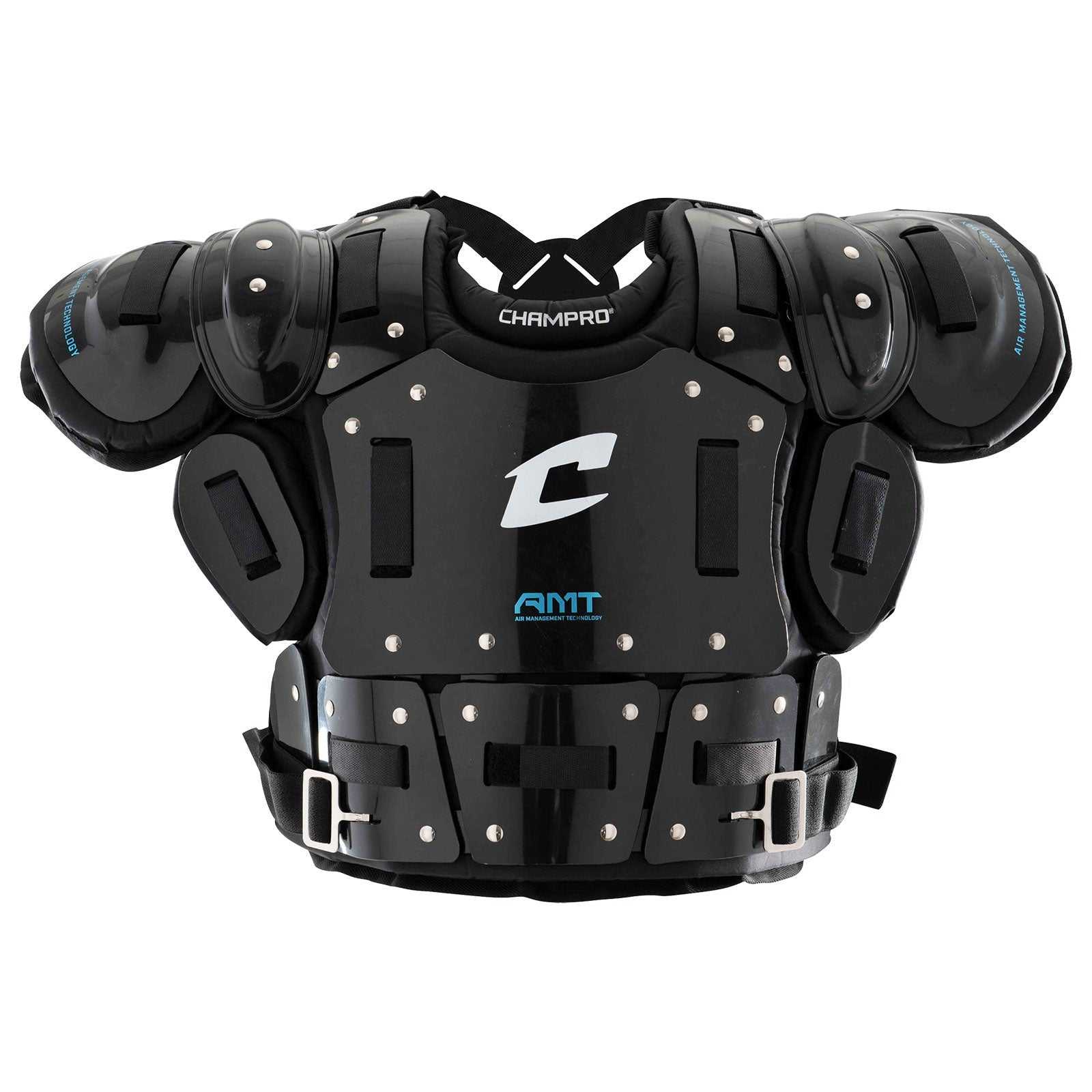 Champro CPAMT Air Management Umpire Chest Protector - Black - HIT A Double