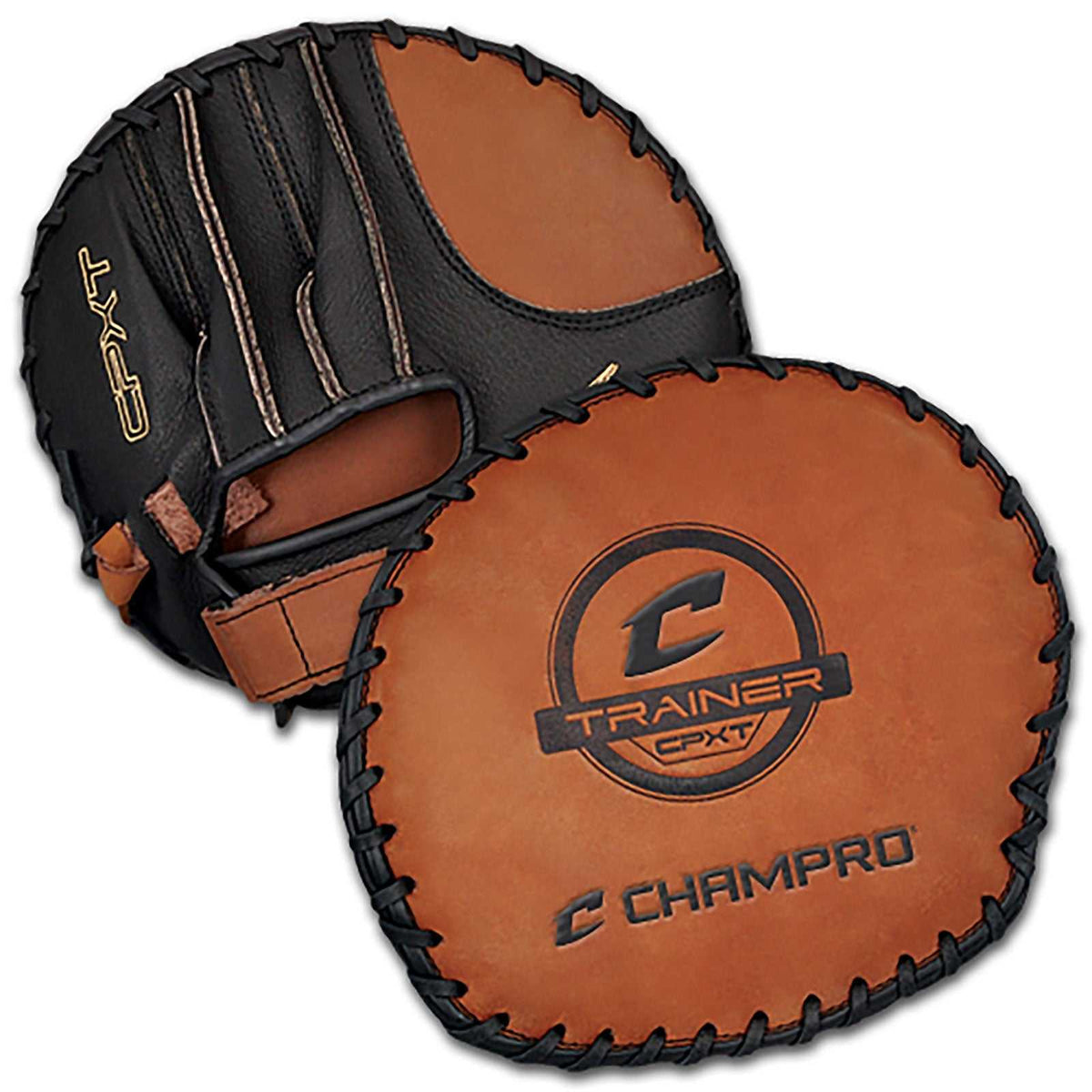 Champro CPXT- Cpx Series Fielder&#39;s Training Glove - Brown - HIT a Double