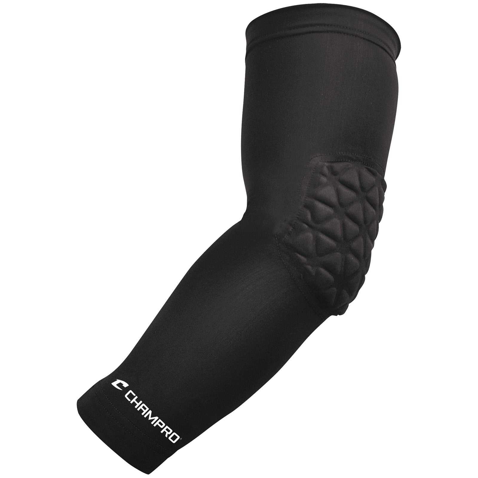 Champro FCAP Arm Sleeve with Elbow Padding - Black - HIT a Double