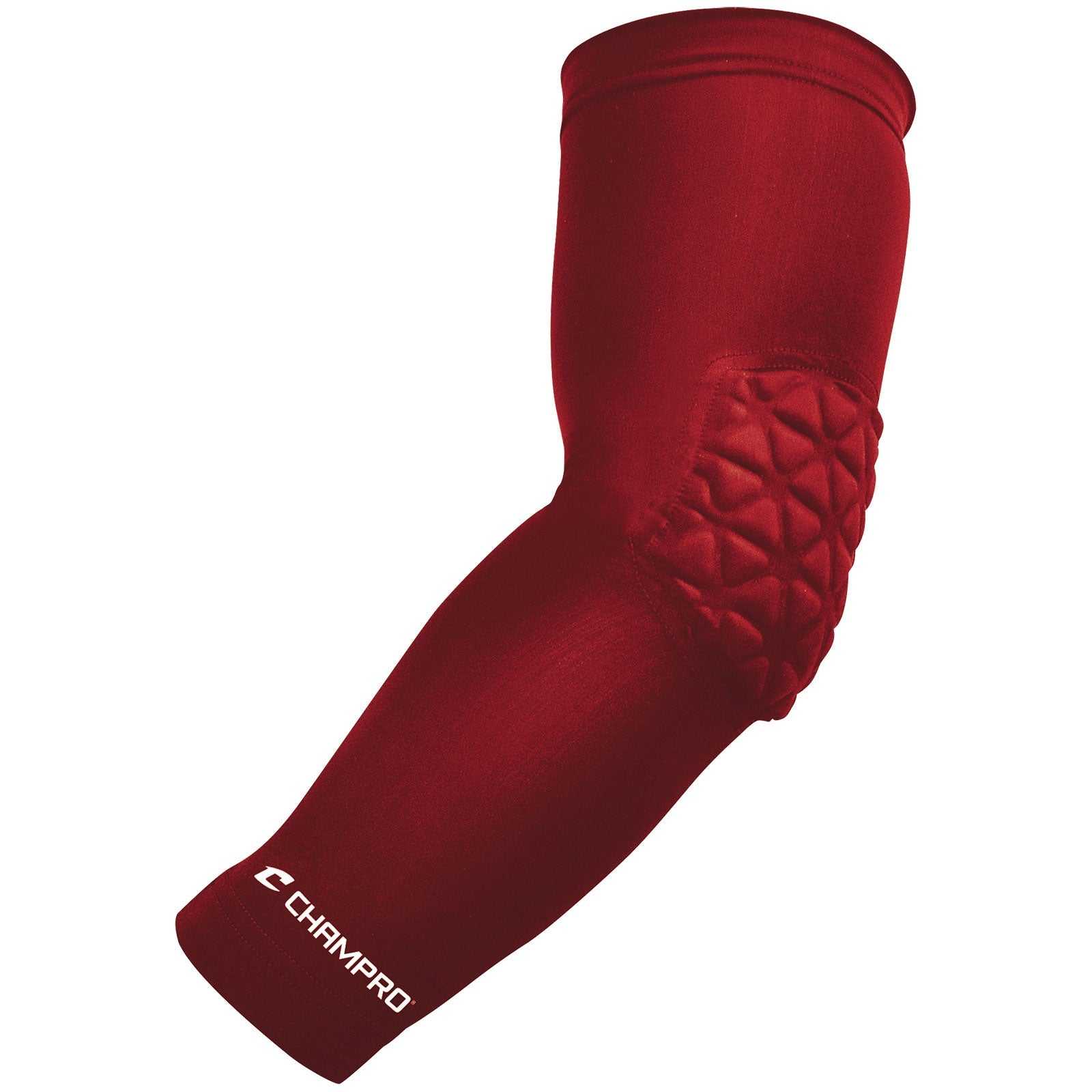 Champro FCAP Arm Sleeve with Elbow Padding - Scarlet - HIT a Double
