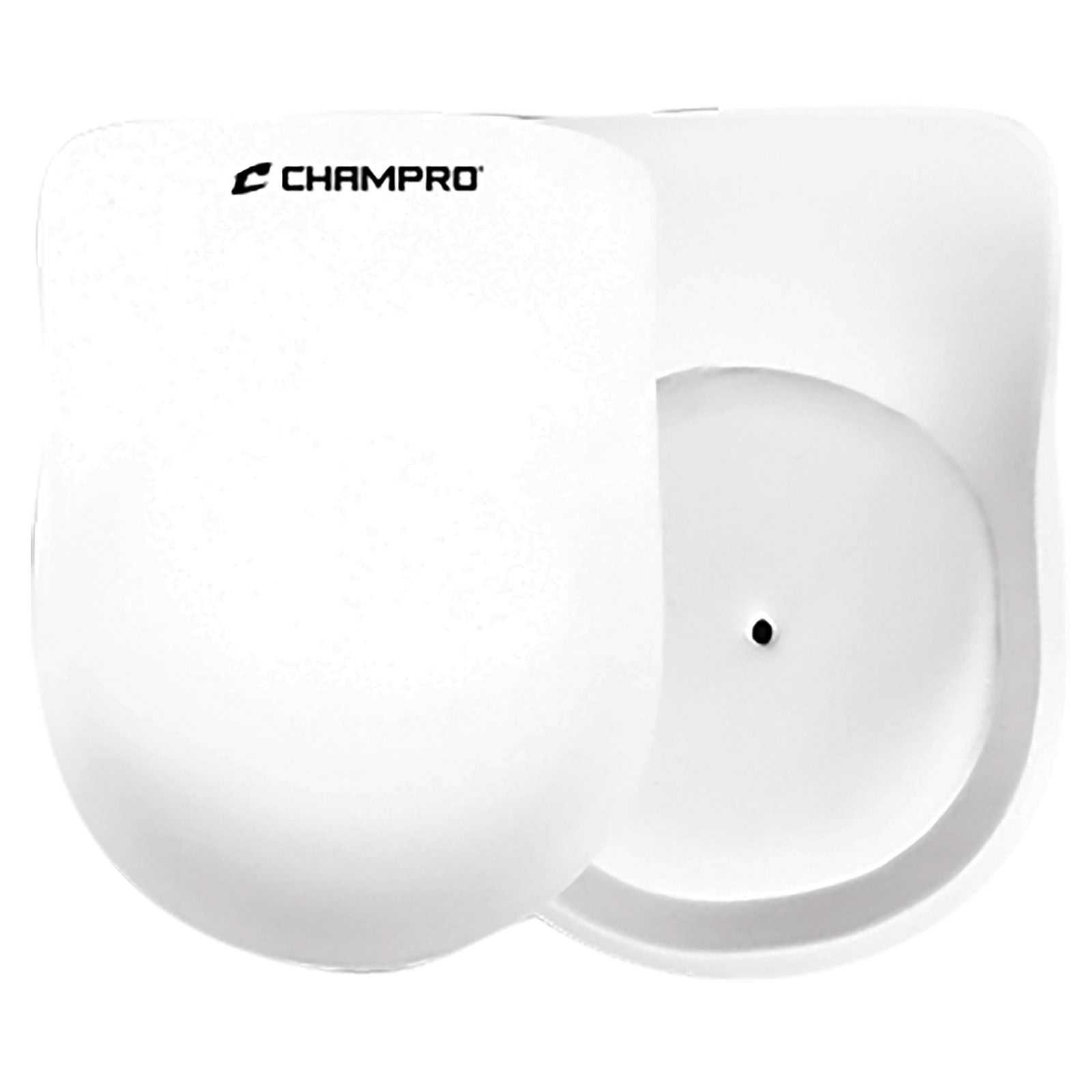 Champro FKP Vinyl Coated Air Knee Pads Pair - White - HIT a Double