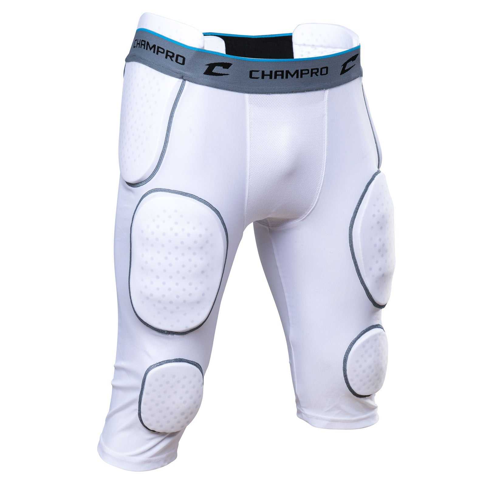 Champro FPGU28 Formation 7-Pad Girdle - White - HIT a Double