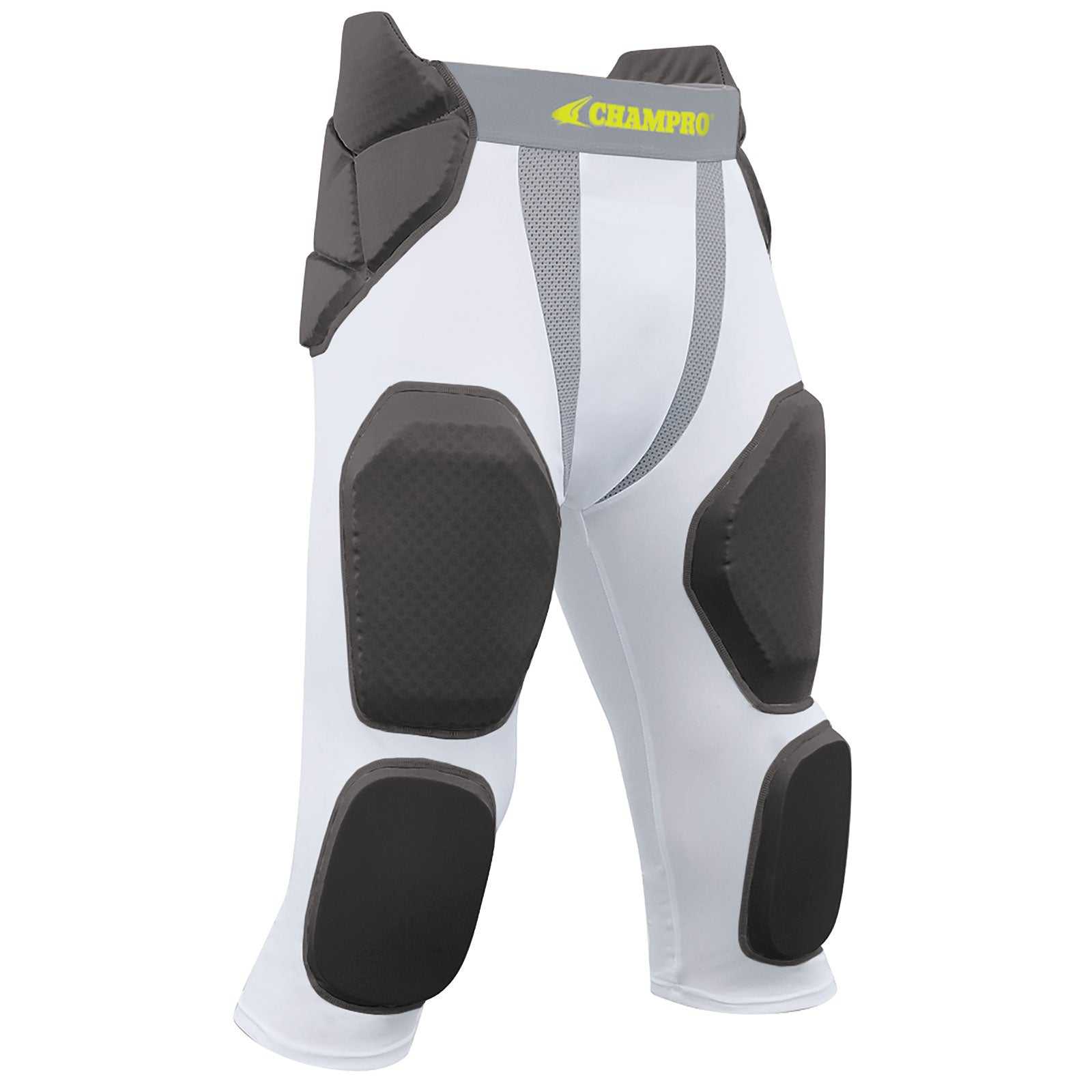 Champro FPGU7 Man-Up 7-Pad Girdle - White - HIT a Double