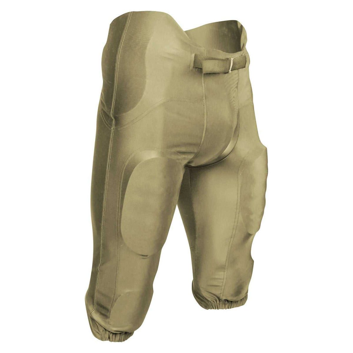 Champro FPU19 Terminator 2 Integrated Football Pant with Built-In Pads - Vegas Gold - HIT a Double