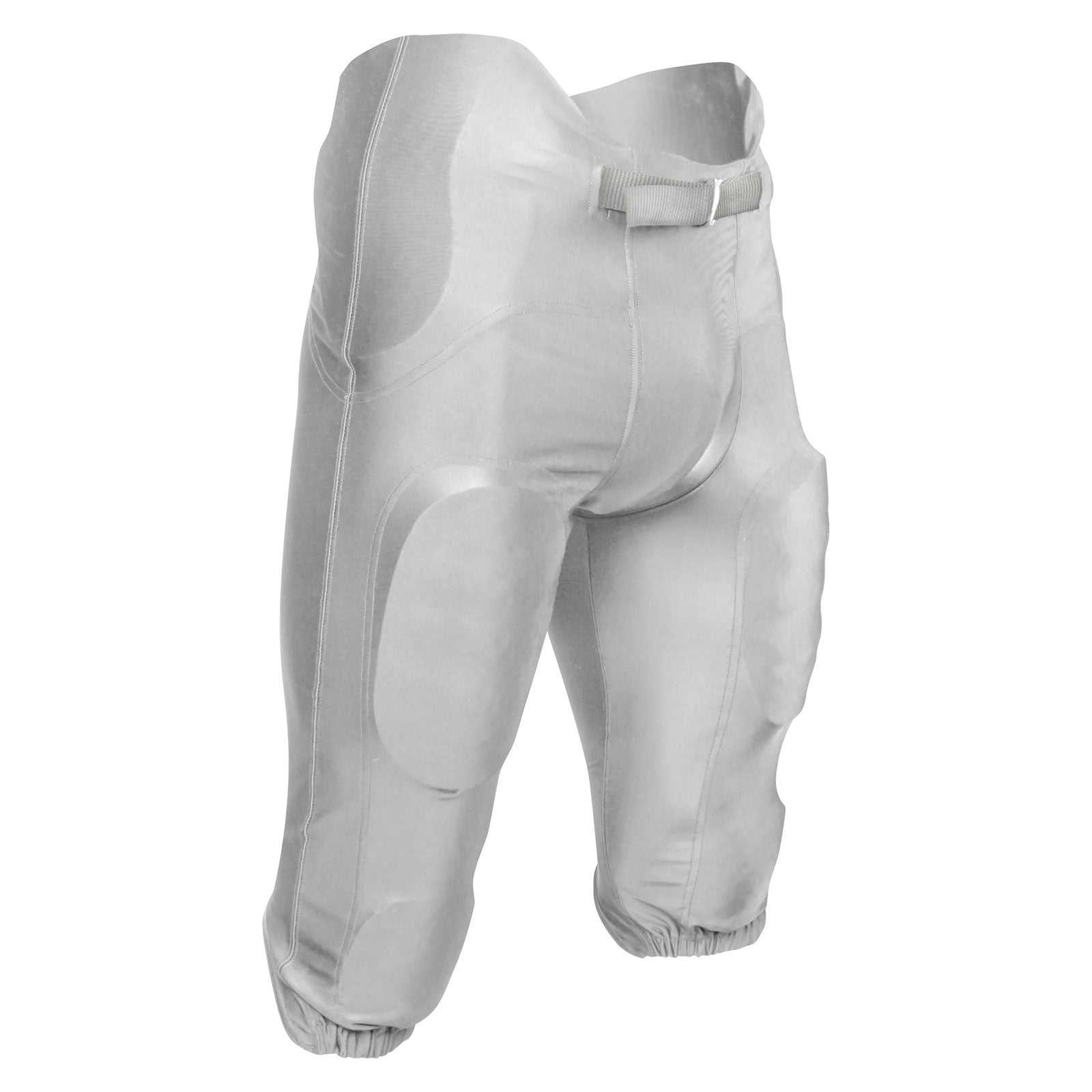 Champro FPU19 Terminator 2 Integrated Football Pant with Built-In Pads - White - HIT a Double