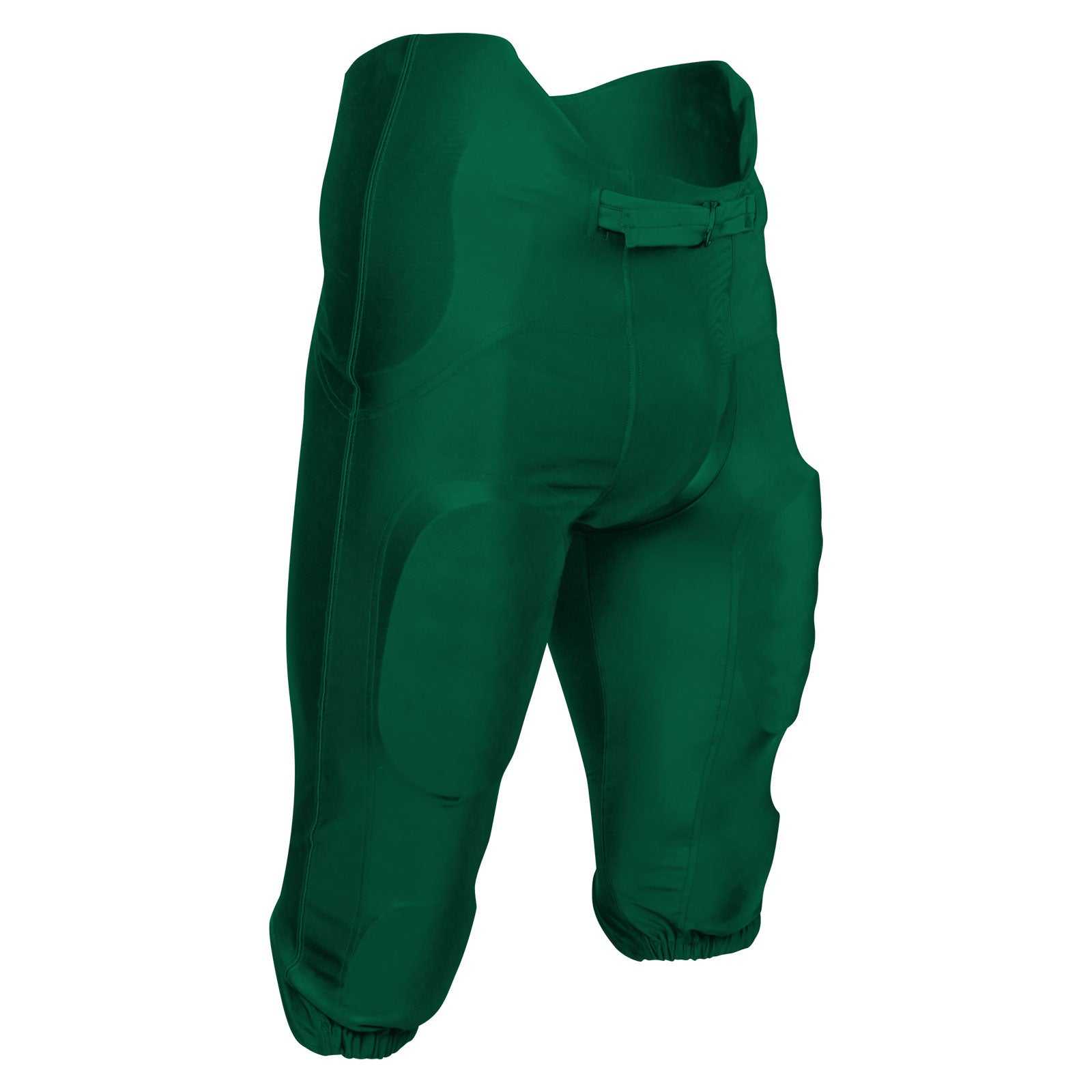 Champro FPU21 Bootleg 2 Integrated Football Pant with Built-In Pads - Forest - HIT a Double
