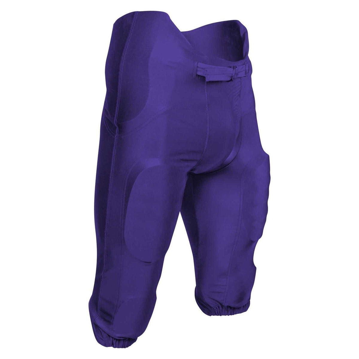 Champro FPU21 Bootleg 2 Integrated Football Pant with Built-In Pads - Purple - HIT a Double