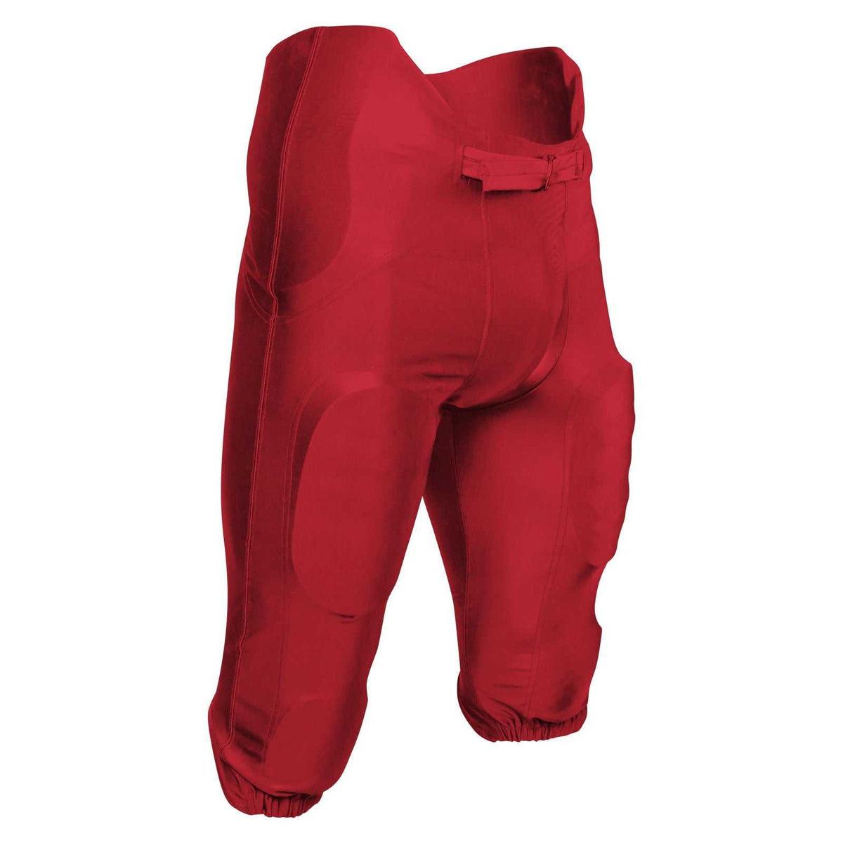 Champro FPU21 Bootleg 2 Integrated Football Pant with Built-In Pads - Scarlet - HIT a Double