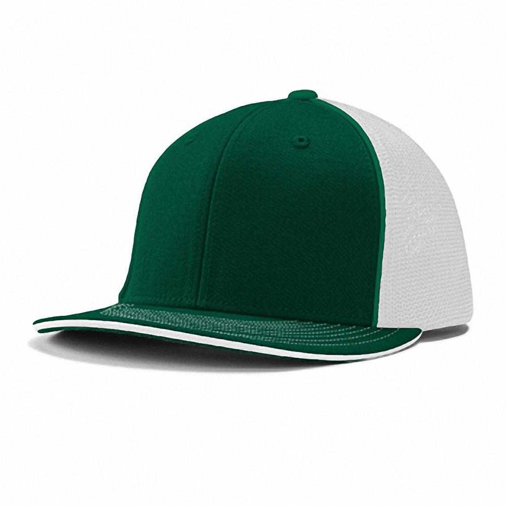 Champro HC3 Varsity Trucker Cap - Forest White Forest Forest - HIT a Double