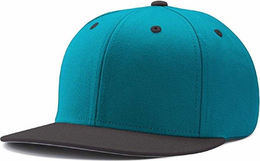 Champro HC4 Pennant Snapback - Teal Teal Black - HIT a Double