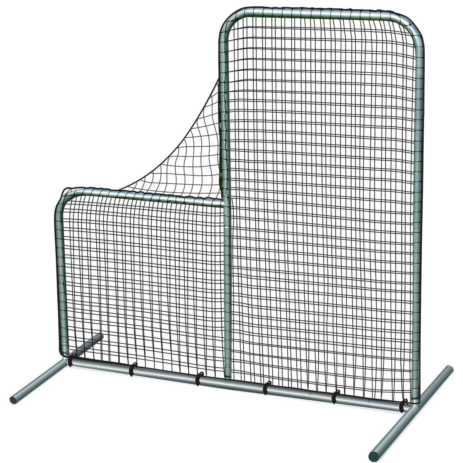 Champro NB103E Pitcher's Safety L-Screen 6'X6' - HIT a Double