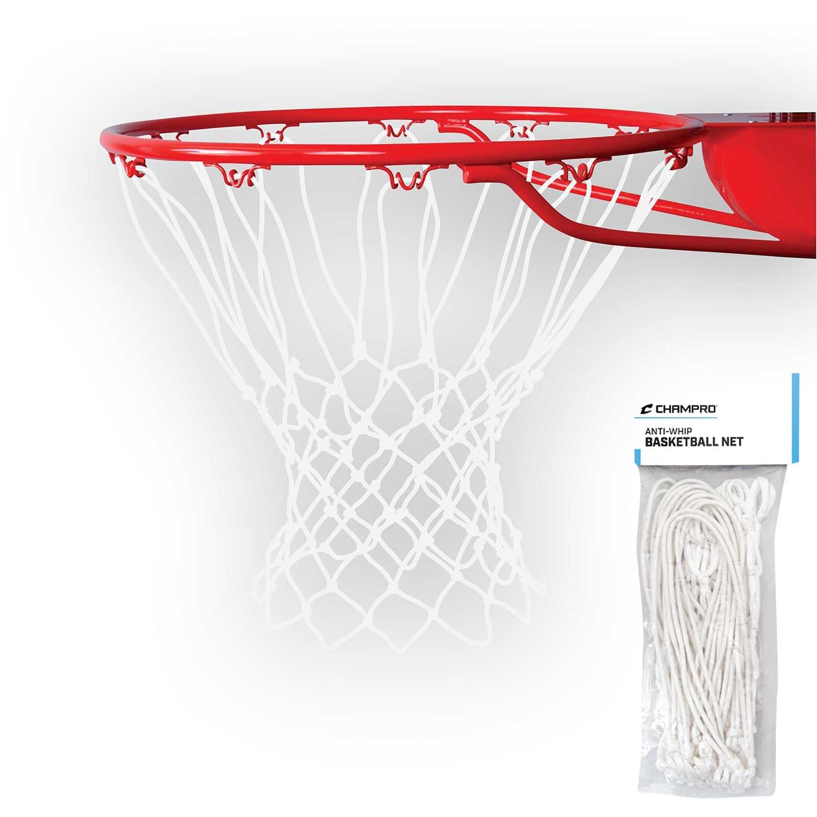 Champro NG02 Basketball Net Anti-Whip 110gr - White - HIT a Double