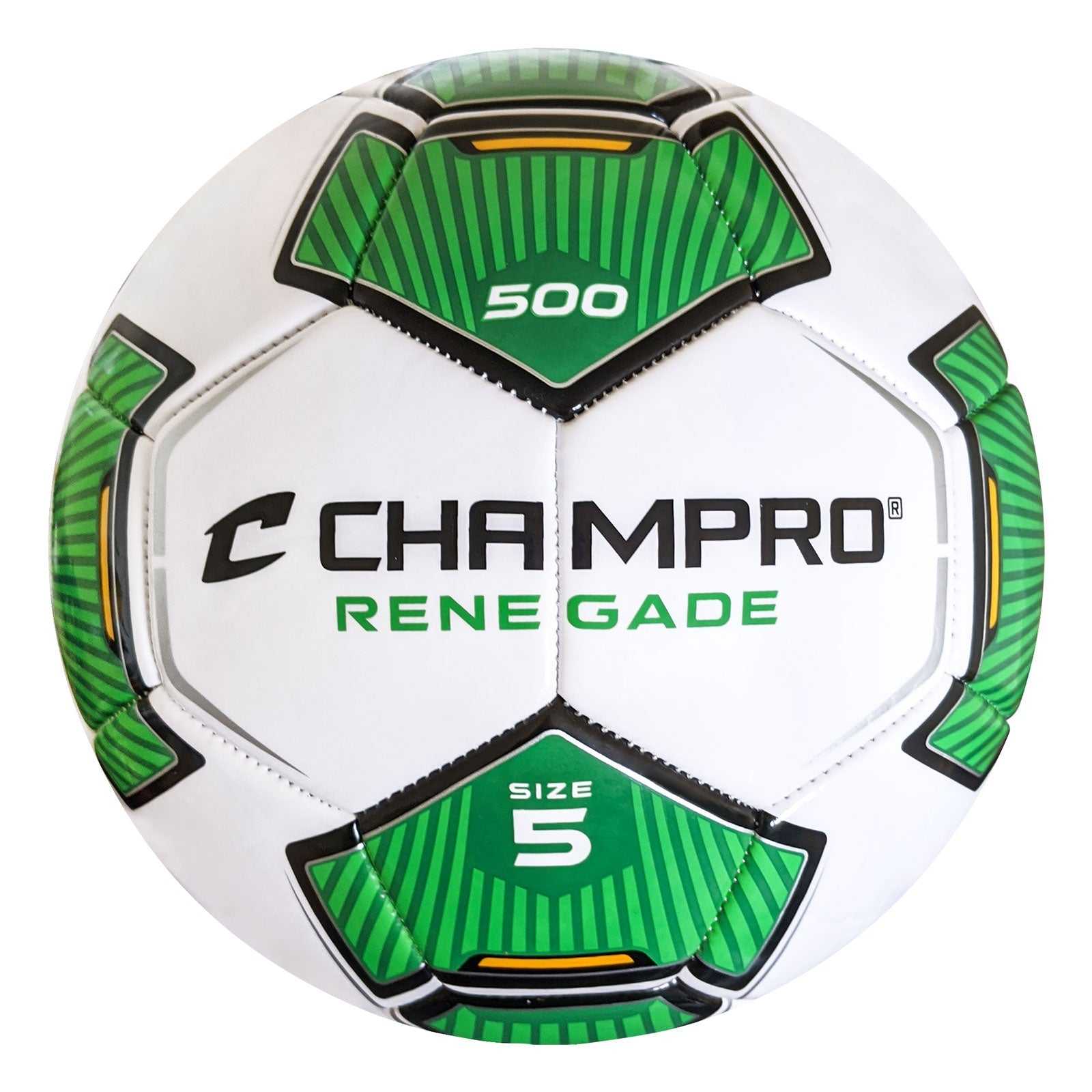 Champro SB500 Renegade Soccer Ball - Optic Green - HIT a Double