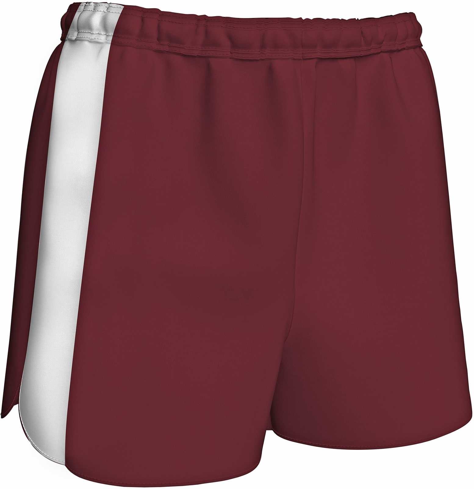 Champro TFS02 Sprinter Track Short - Maroon White - HIT a Double