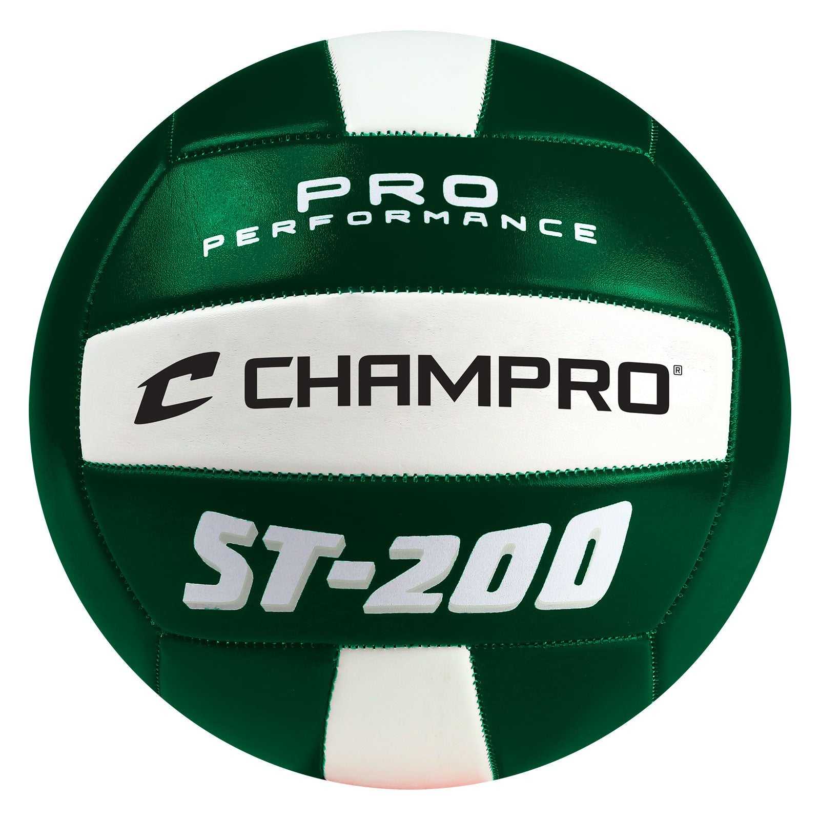 Champro VB-ST200 St200 Pro Perforamnce Volleyball - Forest - HIT a Double