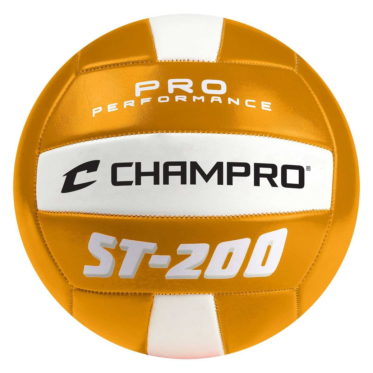 Champro VB-ST200 St200 Pro Perforamnce Volleyball - Gold - HIT a Double