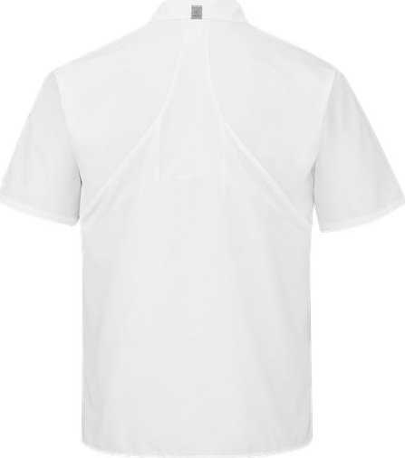 Chef Designs 502X Mimix Short Sleeve Cook Shirt with OilBlok - White - HIT a Double - 2