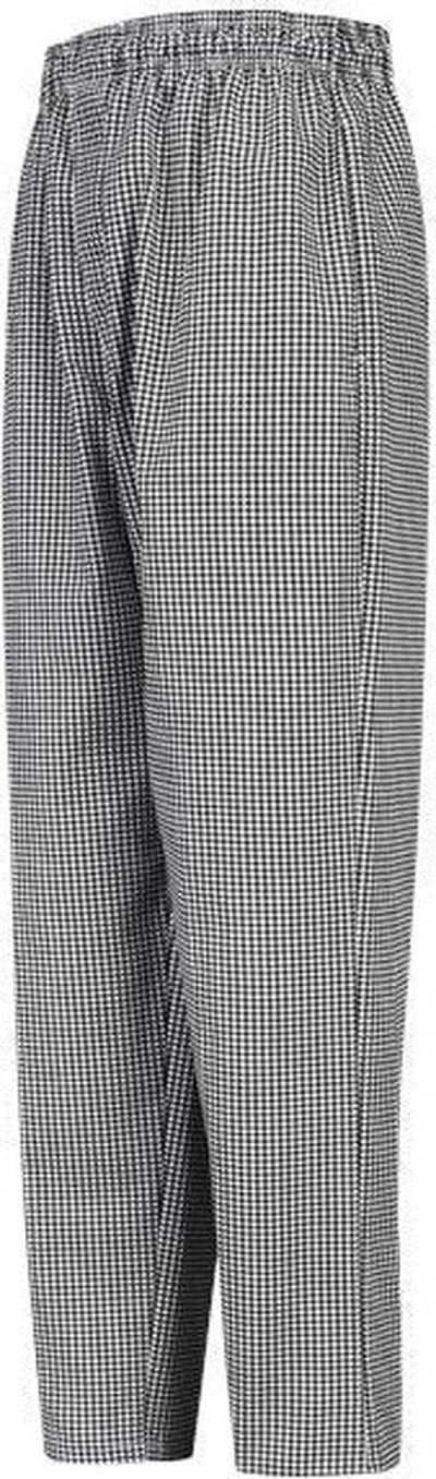 Chef Designs 5360 Baggy Chef Pants - Black and White Check - HIT a Double - 1