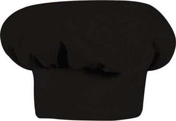 Chef Designs HP60 Chef Hat - Solid Black - HIT a Double - 1