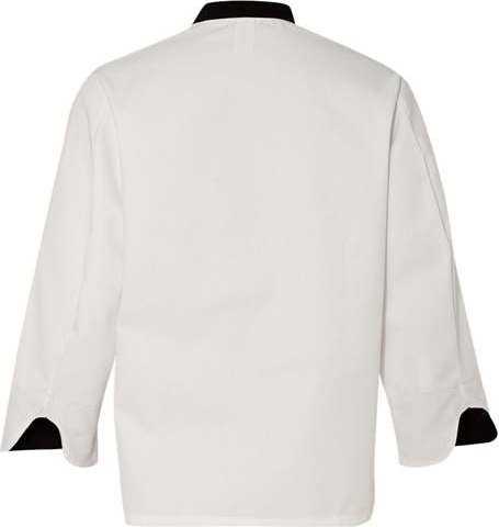 Chef Designs KT74 Garnish Chef Coat - White - HIT a Double - 3