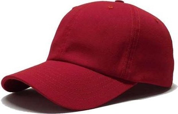 Classic Caps USA200 USA-Made Dad Cap - Red - HIT a Double