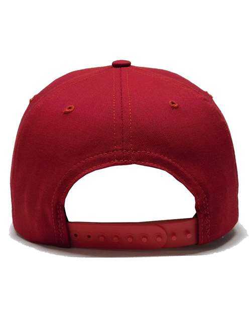 Classic Caps USA200 USA-Made Dad Cap - Red - HIT a Double