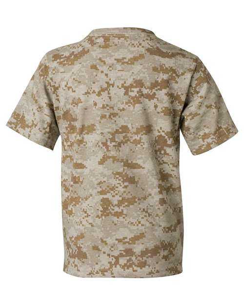 Code Five 2207 Youth Camouflage T-Shirt - Sand Digital - HIT a Double