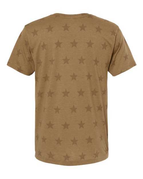 Code Five 3929 Star Print Tee - Coyote Brown Star - HIT a Double