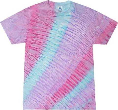 Colortone 1000 Multi-color Tie-dyed T-shirt - Blossom