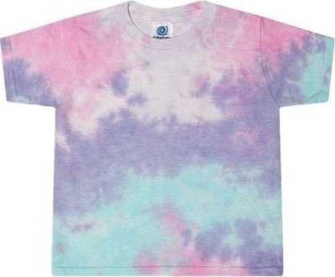 Colortone 1160 Toddler Tie-Dyed T-Shirt - Cotton Candy - HIT a Double - 1