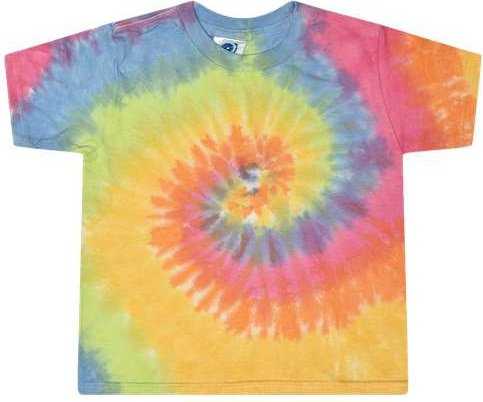 Colortone 1160 Toddler Tie-Dyed T-Shirt - Eternity - HIT a Double - 1