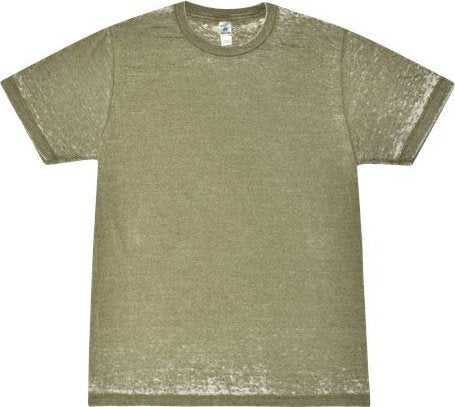 Colortone 1350 Acid Wash Burnout T-Shirt - Olive - HIT a Double - 1