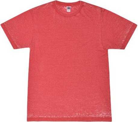 Colortone 1350 Acid Wash Burnout T-Shirt - Ruby - HIT a Double - 1