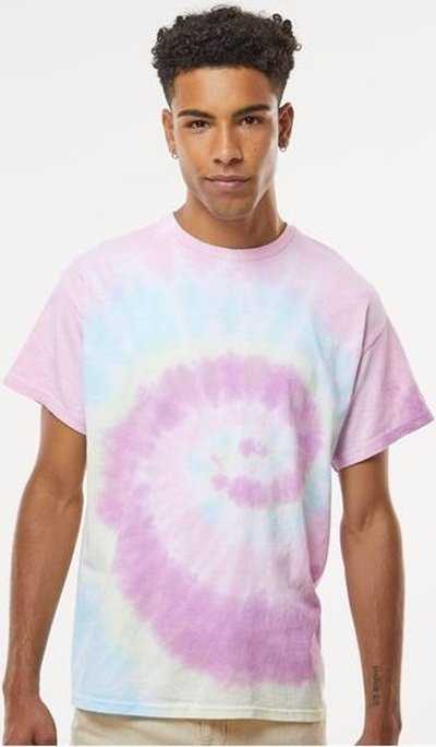 Colortone 1000 Multi-Color Tie-Dyed T-Shirt - Jelly Bean&quot; - &quot;HIT a Double