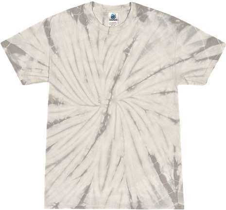 Colortone 1000 Multi-Color Tie-Dyed T-Shirt - Spider Silver - HIT a Double - 1