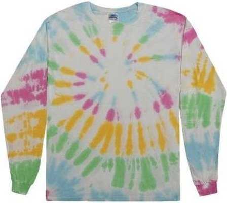 Colortone 2000Y Youth Tie-Dyed Long Sleeve T-Shirt - Yosemite - HIT a Double - 1