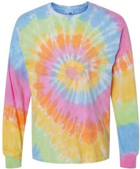 Colortone 2000 Tie-Dyed Long Sleeve T-Shirt - Eternity" - "HIT a Double