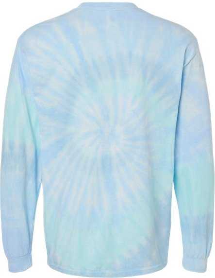 Colortone 2000 Tie-Dyed Long Sleeve T-Shirt - Lagoon&quot; - &quot;HIT a Double