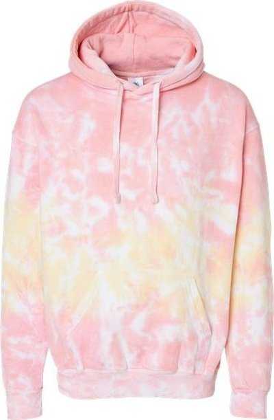 Colortone 8777 Tie-Dyed Hooded Sweatshirt - Funnel Cake - HIT a Double - 1
