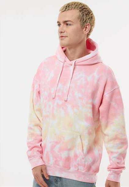 Colortone 8777 Tie-Dyed Hooded Sweatshirt - Funnel Cake - HIT a Double - 3