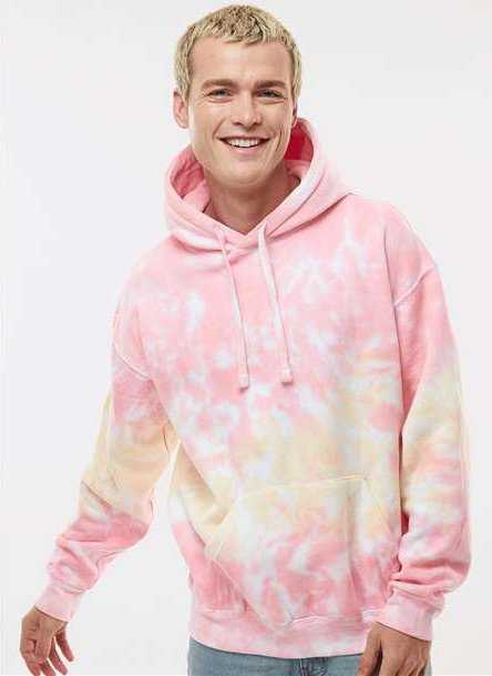 Colortone 8777 Tie-Dyed Hooded Sweatshirt - Funnel Cake - HIT a Double - 2
