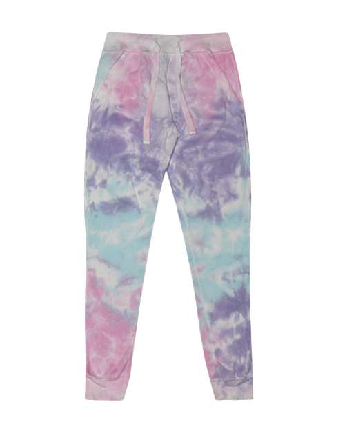 Colortone 8999 Tie-Dyed Joggers - Cotton Candy - HIT a Double - 1