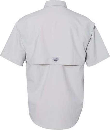 Columbia 101165 PFG Bahama II Short Sleeve Shirt - Cool Grey - HIT a Double