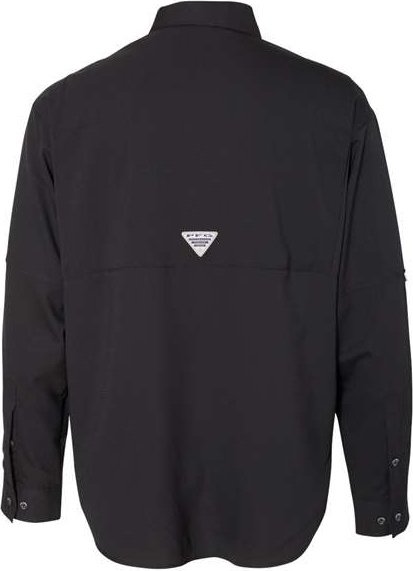 Columbia 128606 PFG Tamiami II Long Sleeve Shirt - Black - HIT a Double