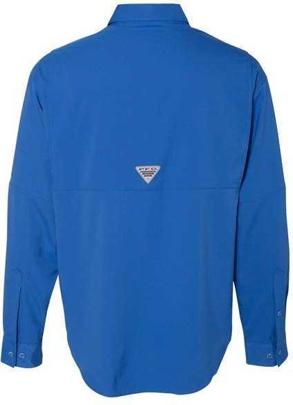 Columbia 128606 PFG Tamiami II Long Sleeve Shirt - Vivid Blue - HIT a Double