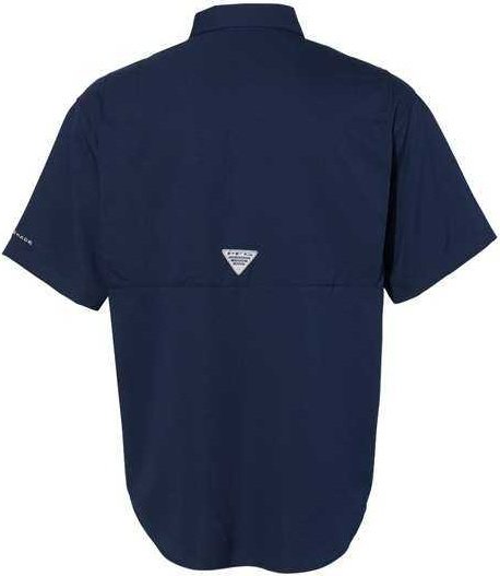 Columbia 128705 PFG Tamiami II Short Sleeve Shirt - Collegiate Navy - HIT a Double
