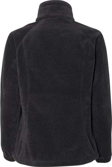 Columbia 137211 Womens Benton Springs Fleece Full-Zip Jacket - Black - HIT a Double