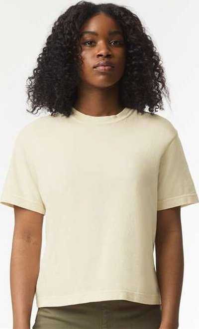 Comfort Colors 3023CL Women&#39;s Heavyweight Boxy T-Shirt - Ivory - HIT a Double - 2